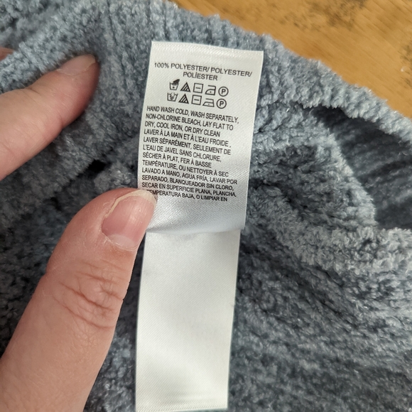 Lucky Brand Light Blue Knit Sweater Large - Picture 9 of 9